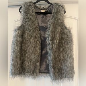 Faux Fur Vest NWOT